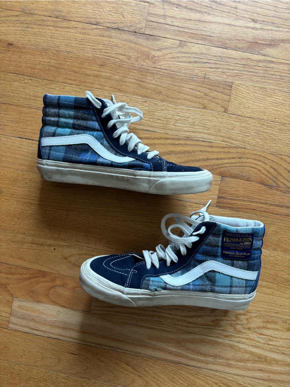 Vans x Pendleton high tops